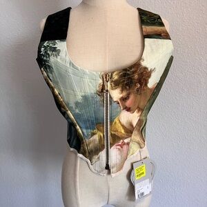 Vivienne Westwood Boucher Print Portrait Corset IT 46